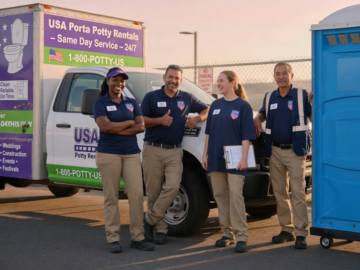 Porta Potty Rental company in Haddock, GA